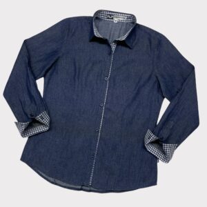 blusas, uniformes, ropa dama, ropa empresas. blusas mezclilla,